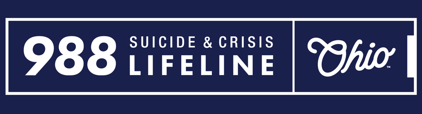 988 Suicide and Crisis Lifeline Ohio logo